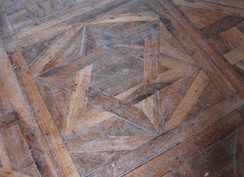 18世纪装饰护墙板及其原配木地板-20