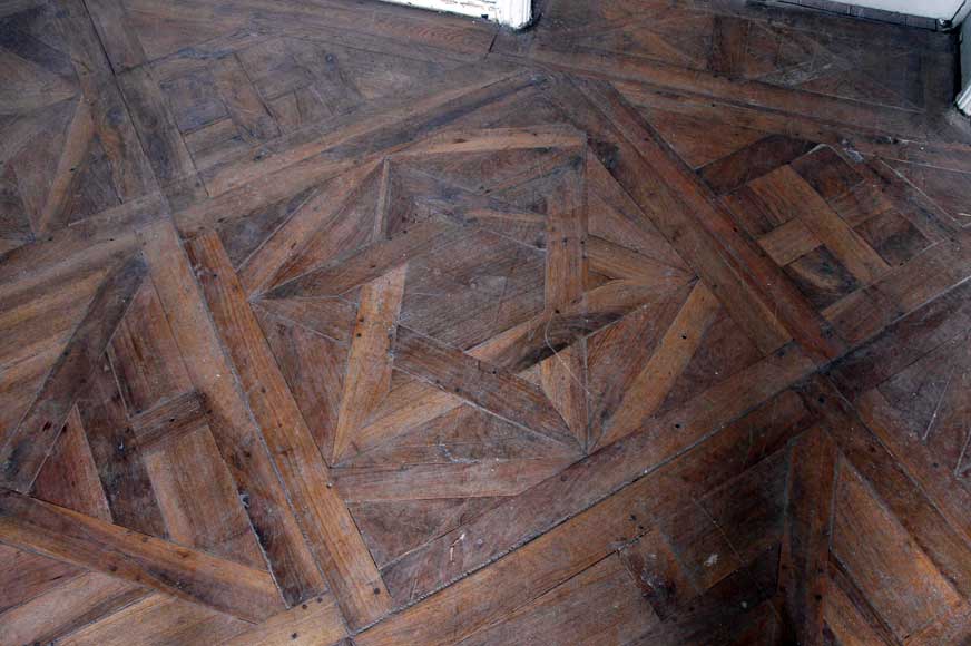 18世纪装饰护墙板及其原配木地板-30