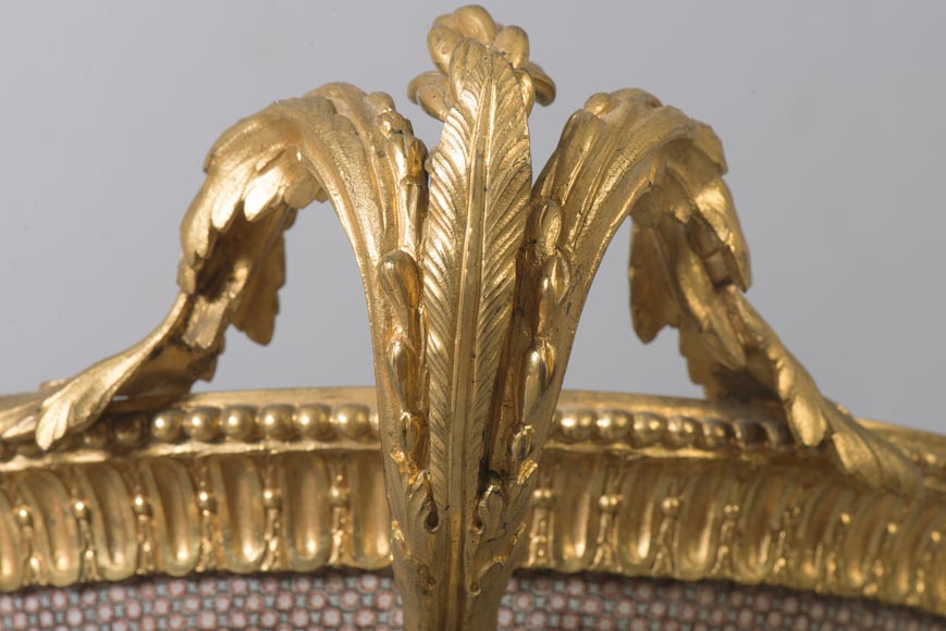 广东瓷器-镀金青铜杯-19世纪-6