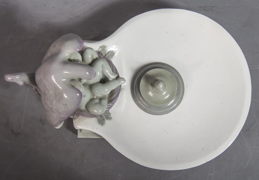 塞弗尔制造-陶瓷小天使主题水墨盒-1