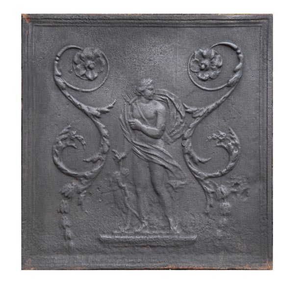饰有戴安娜女神形象的壁炉炉板，十九世纪-0