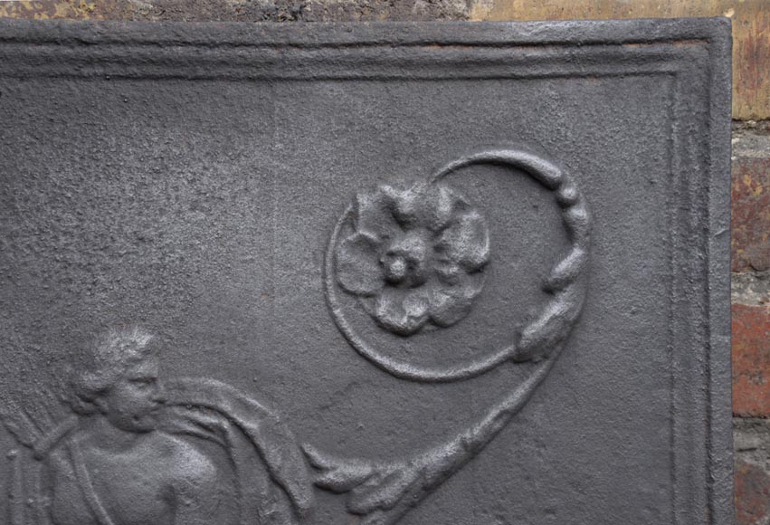 饰有戴安娜女神形象的壁炉炉板，十九世纪-3