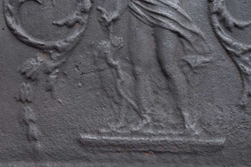 饰有戴安娜女神形象的壁炉炉板，十九世纪-4