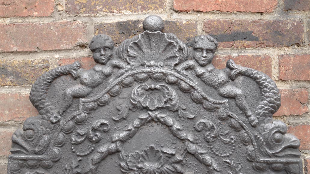 饰有尼普顿的新文艺复兴风格壁炉炉板，十九世纪-2