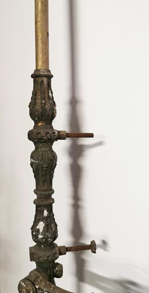 一对铜制长插销，带有签名“St Bricard”，十九世纪中期-6