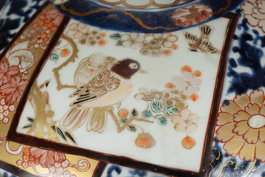 伊万里瓷器（Porcelaine d'Imari），拿破仑三世风格镀金青铜框架-19世纪-5