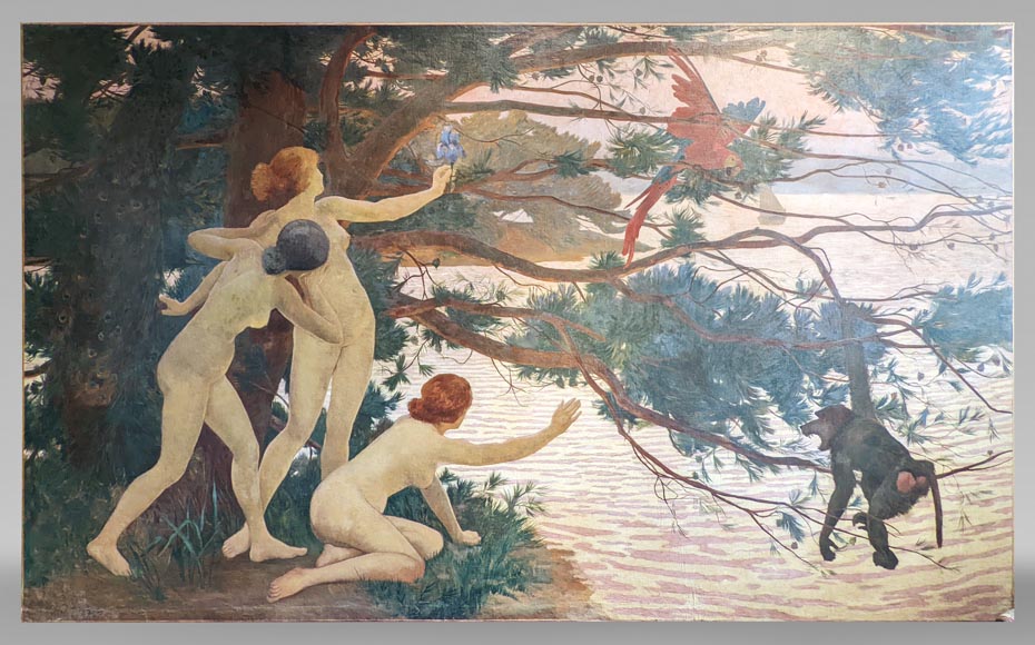 埃德蒙德.塔普西埃，”致命女人“，1896年沙龙-0