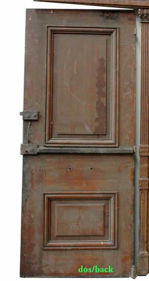 19世纪橡木双扇门-14