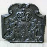 1690年古董壁炉炉板铸件