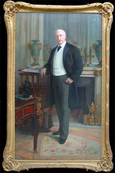 《菲利·福尔总统的大型肖像画》，亨利·隆德尔-0