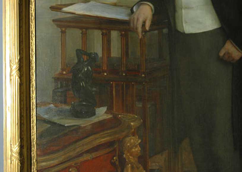 《菲利·福尔总统的大型肖像画》，亨利·隆德尔-5