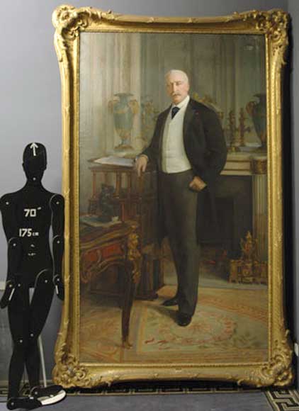 《菲利·福尔总统的大型肖像画》，亨利·隆德尔-9