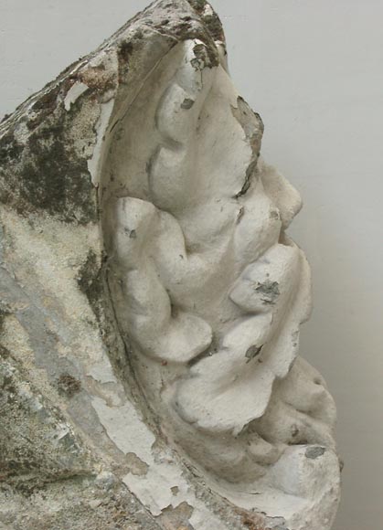 怪面饰拱顶石-4