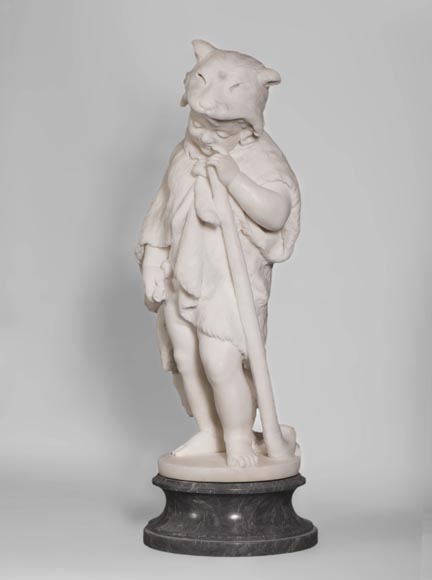 “小时候的赫拉克勒斯“ 雕塑大理石 约1880年-1