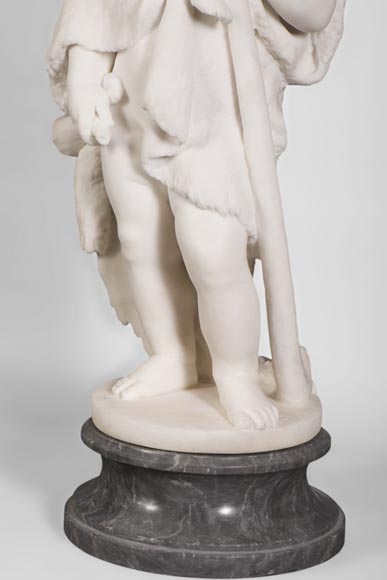 “小时候的赫拉克勒斯“ 雕塑大理石 约1880年-5