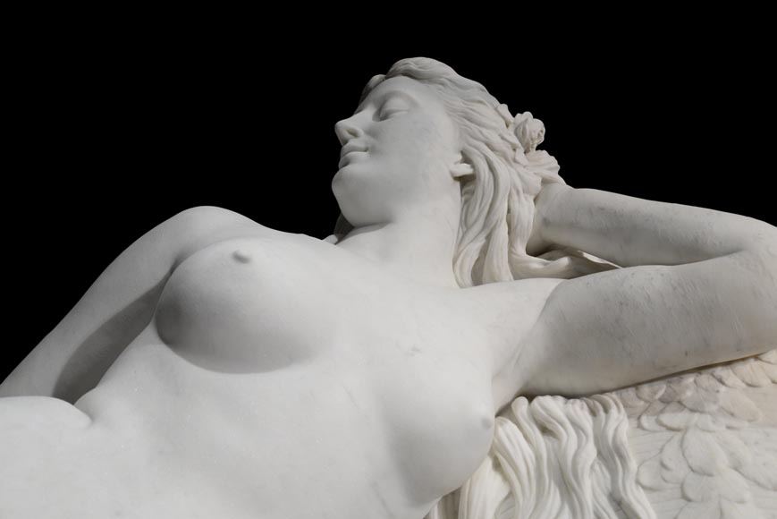 “阿尔米德之梦”，阿曼德·德西雷·霍诺雷·巴雷创作的卡拉拉大理石的华美雕像，1878年世界博览会中展出-1