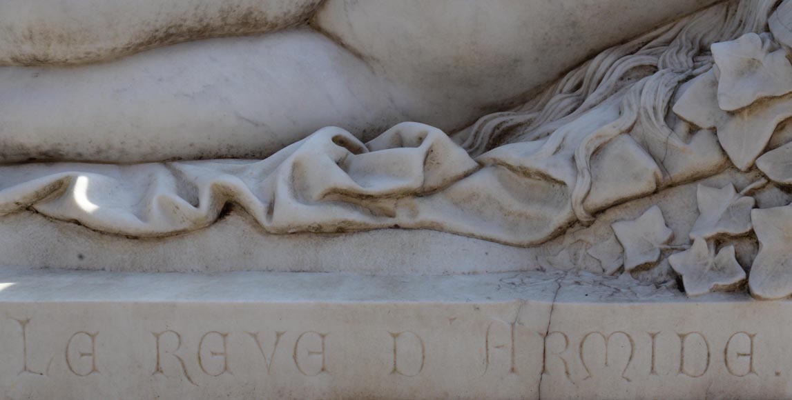 “阿尔米德之梦”，阿曼德·德西雷·霍诺雷·巴雷创作的卡拉拉大理石的华美雕像，1878年世界博览会中展出-9