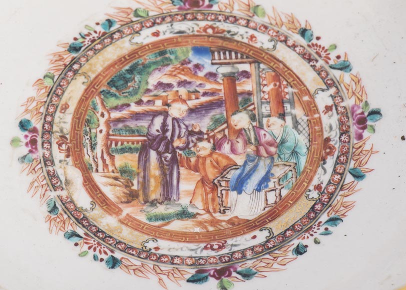 广东瓷器-镀金青铜杯-19世纪-13