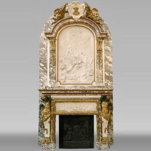 Jules Allard和Louis Ardisson大师合璧大型壁炉