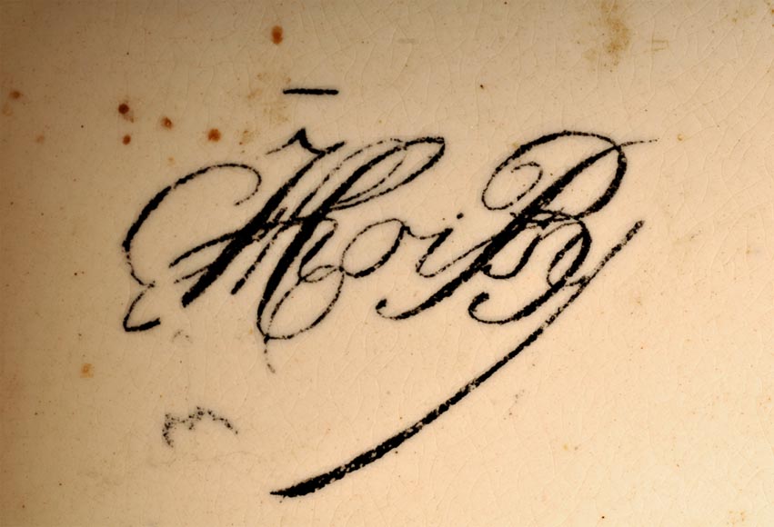 路易·罗伯特·卡里耶贝勒斯 (1848-1913). 舒瓦西勒鲁瓦陶器厂 (1863-1938) “各自逃生！”-7