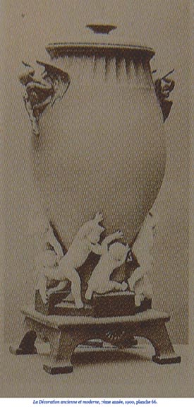 路易·罗伯特·卡里耶贝勒斯 (1848-1913). 舒瓦西勒鲁瓦陶器厂 (1863-1938) “各自逃生！”-8